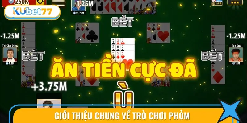 Mẹo Chơi Phỏm KUBET77 Giỏi, Giúp Bạn Tự Tin Thắng Lớn 2 Phỏm sử dụng bộ bài Tây 52 lá để xác định người thắng cuộc